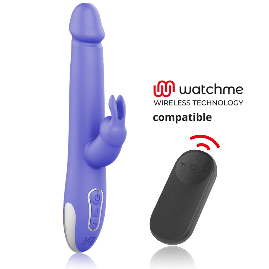 Mr Boss - Arturo Vibrator & Rotator + Mando Control Remoto Watchme