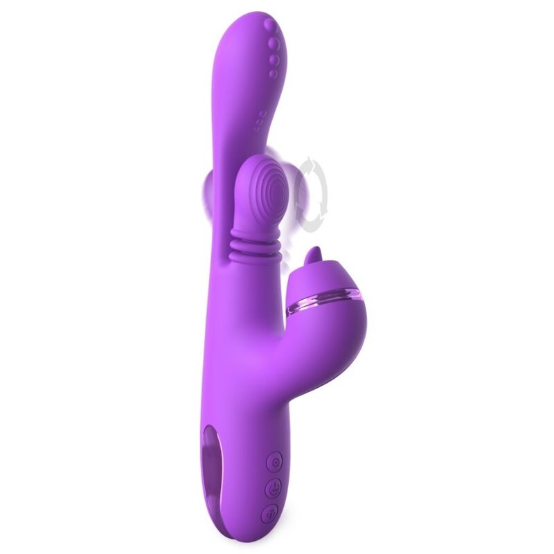 Fantasy For Her - Vibrador Rabbit Intimotion Pulse Pro Vibe Morado