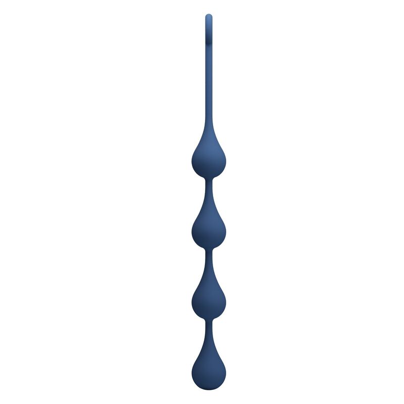 Mr Play - Bolas Anales Silicona Azul Talla L 42,6 Cm