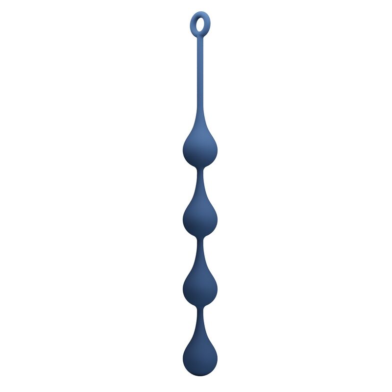 Mr Play - Bolas Anales Silicona Azul Talla Xl 52,5 Cm