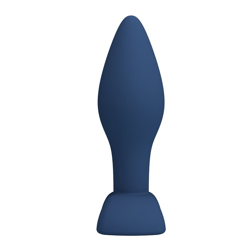 Mr Play - Plug Anal Cónico Silicona Azul M