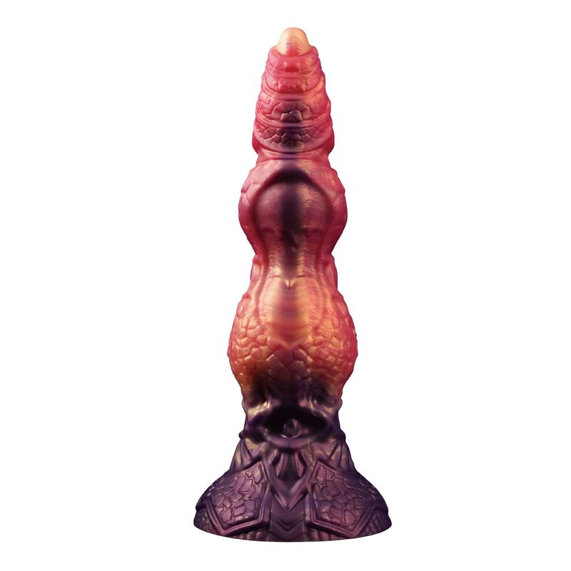 Power Monsters - Savage Beastlord Dildo Fantasía Tricolor 24 Cm Ø 5 Cm