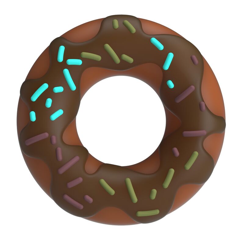 Pretty Love - Anillo Para Pene Super Donut Marrón