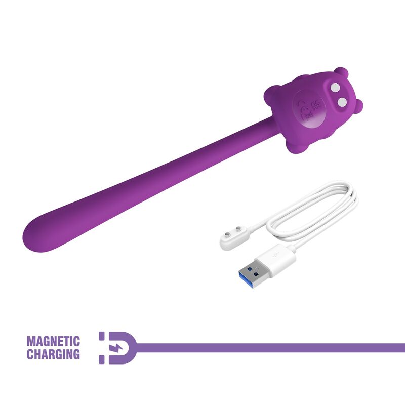 Pretty Love - Cute Bear Flirting Stick Vibrador Recargable