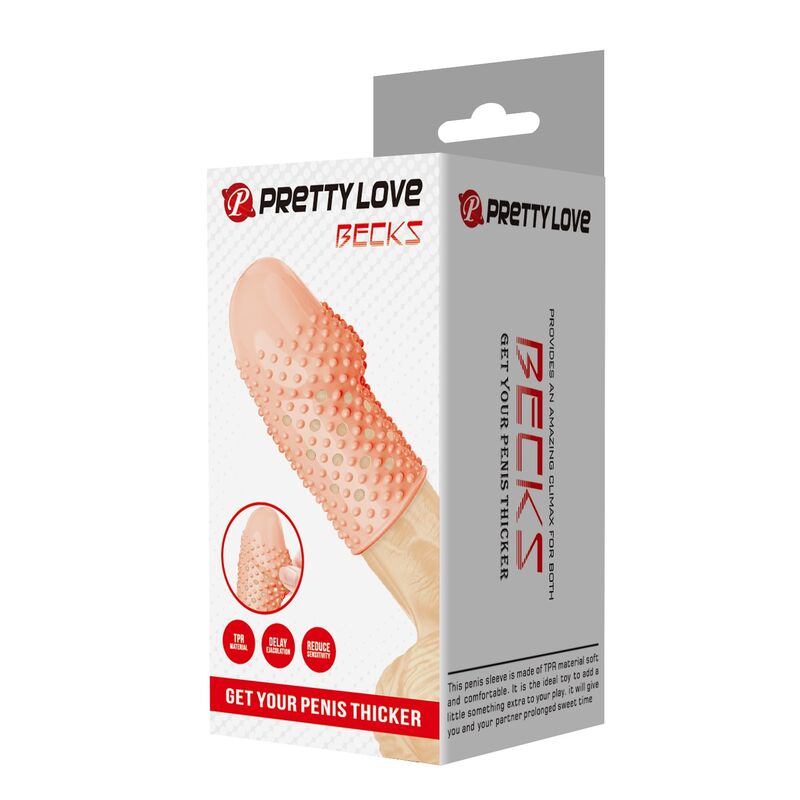 Pretty Love - Geek's Funda Para Pene Get Your Penis Thicker Color Natural