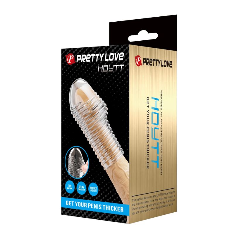 Pretty Love - Hottt Funda Para Pene Get Your Penis Thicker Transparente