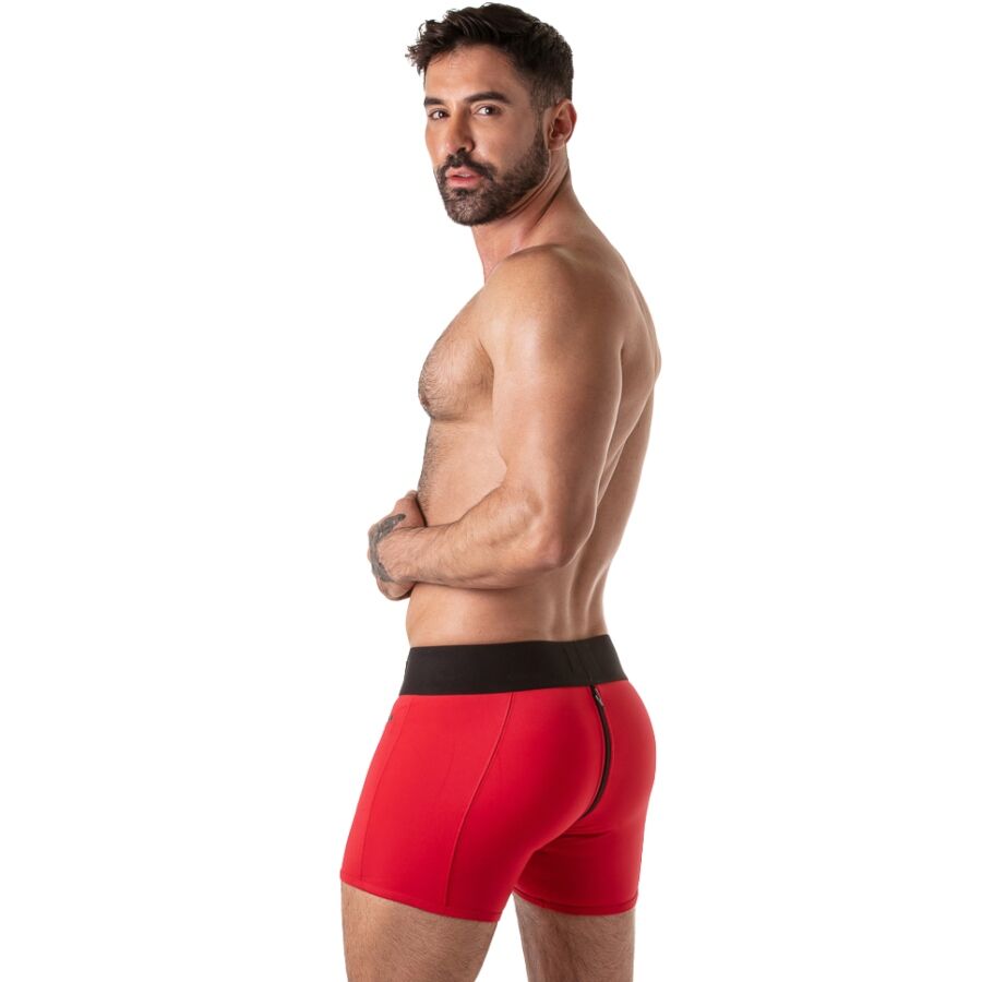 Locker Gear - Wide Waistband Trunk Rojo M
