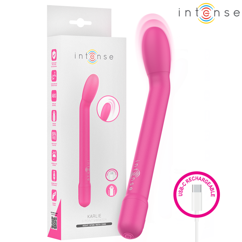 Intense - Karlie Estimulador Punto-g Recargable Rosa