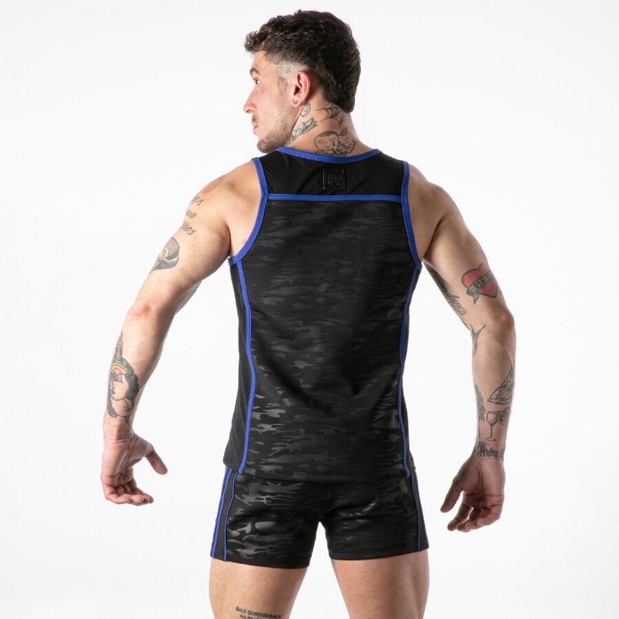 Locker Gear - Full Military Access Tanktop Azul M