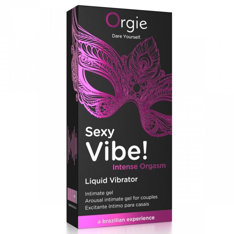 Orgie - Sexy Vibe! Intense Orgasm Gel Íntimo Multisensación 15 Ml