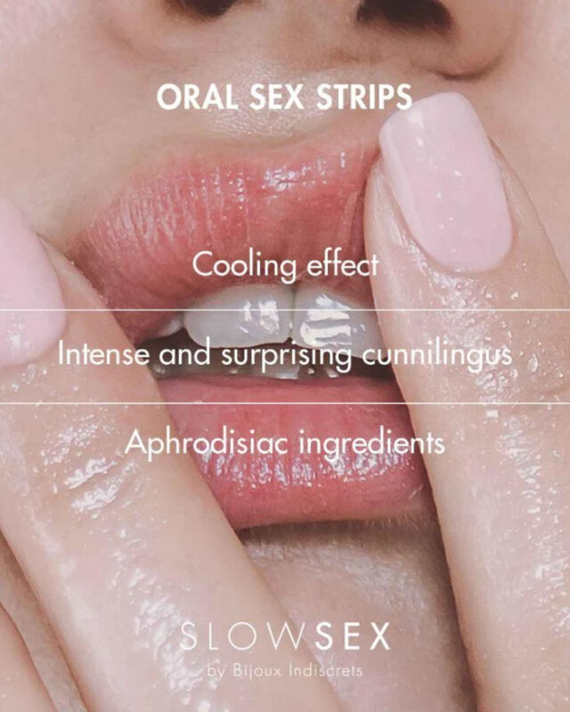 Bijoux Indiscrets - Slow Sex Oral Sex Strips