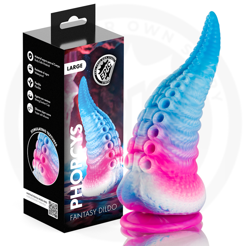 Epic - Phorcys Dildo Tentáculo Azul Tamaño Grande