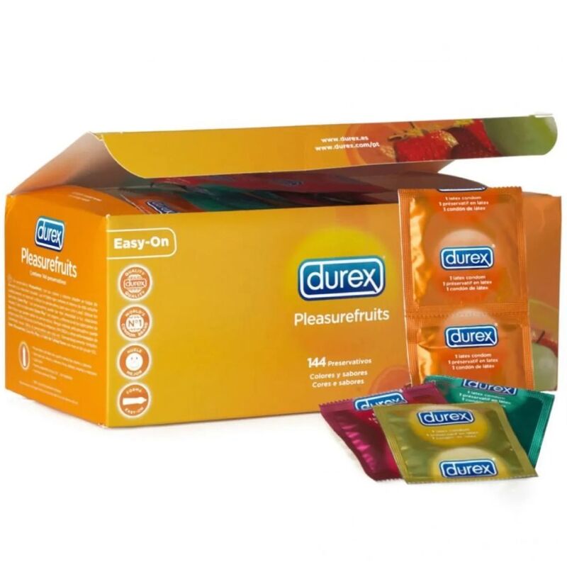 Durex - Pleasure Fruits 144 Unidades