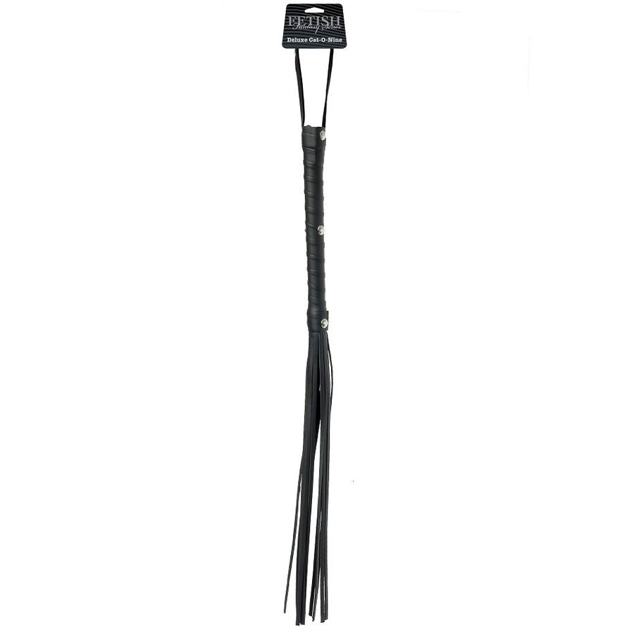Fetish Fantasy Limited Edition - Latigo Azotador Piel Negro