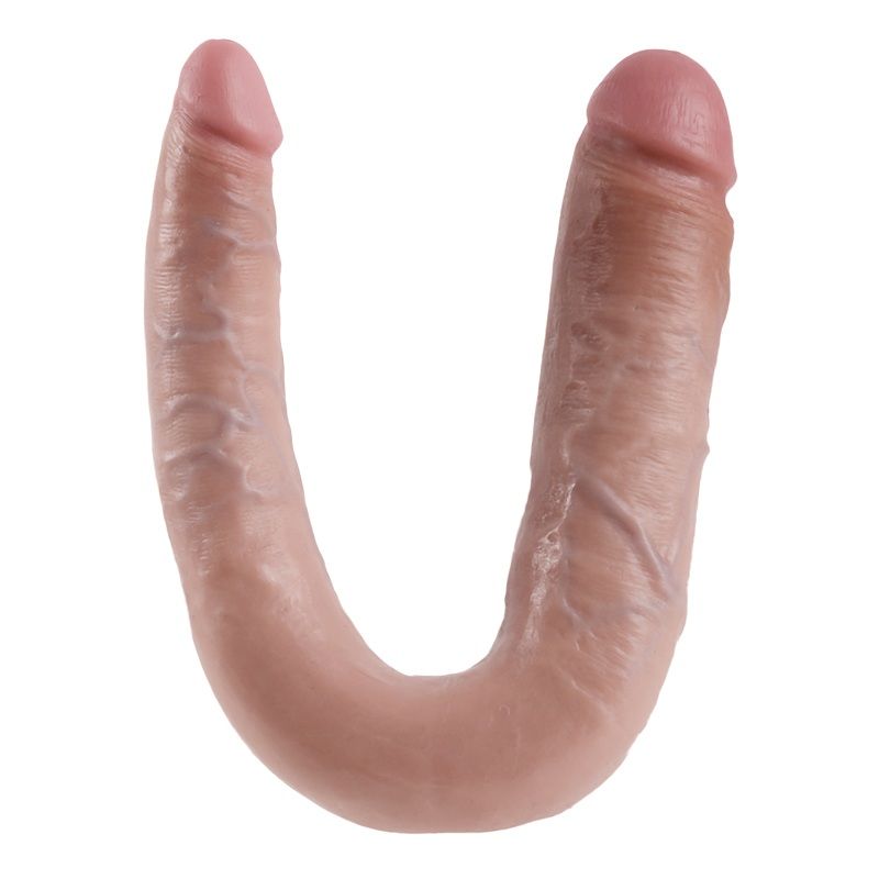 King Cock Pene Doble Penetración Grande - Color Natural