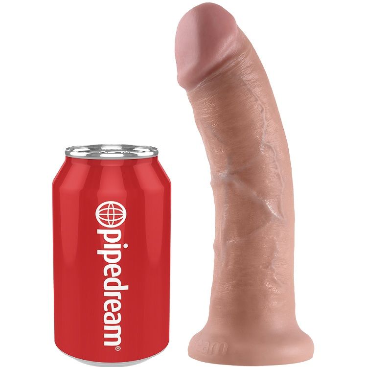 King Cock Pene De 8 - Color Natural