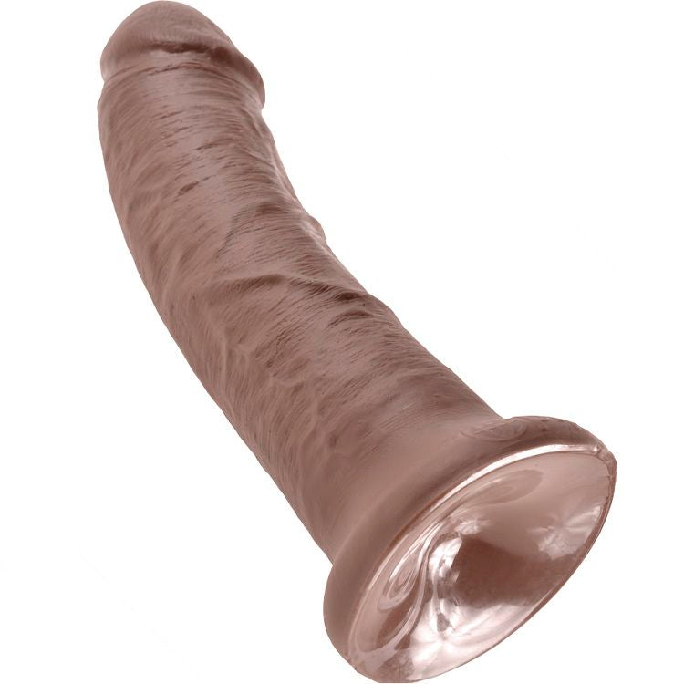 King Cock Pene De 8 - Color Marrón