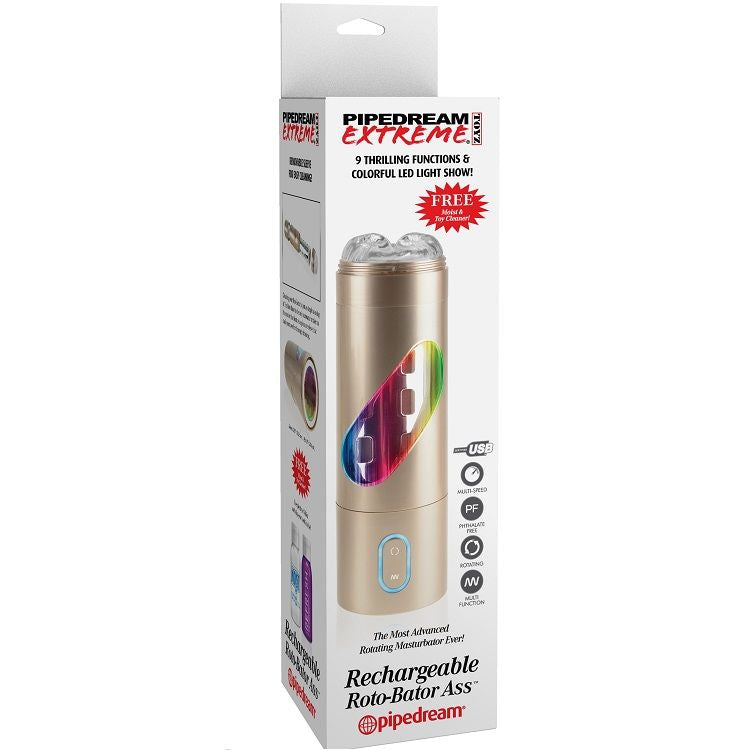 Masturbador  Extreme Toyz - Roto Bator Usb  Masculino Ano