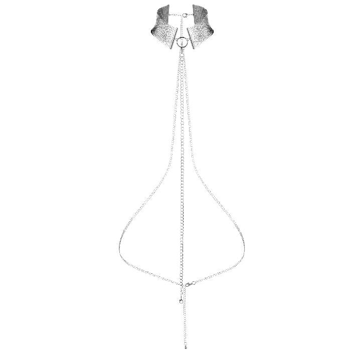 Bijoux Indiscrets - Dãsir Mãtallique Collar Metlico Plateado
