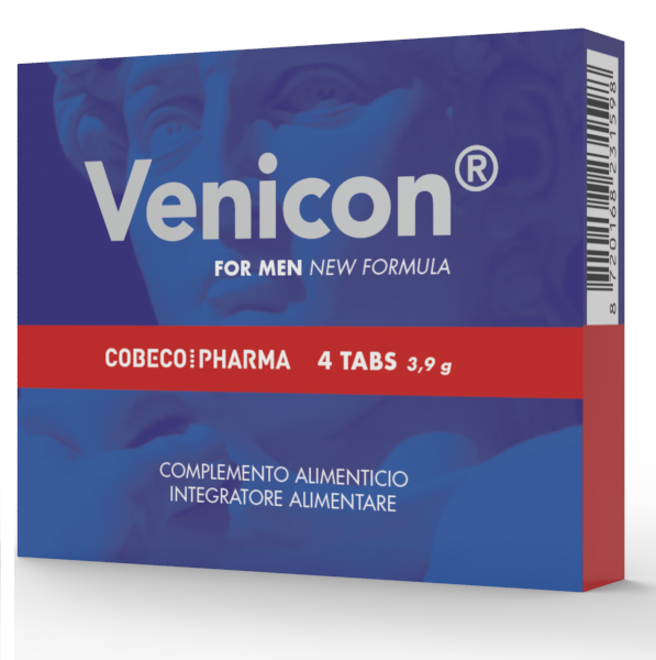 Cobeco - Venicon Complemento Alimenticio Masculino 4 Caps