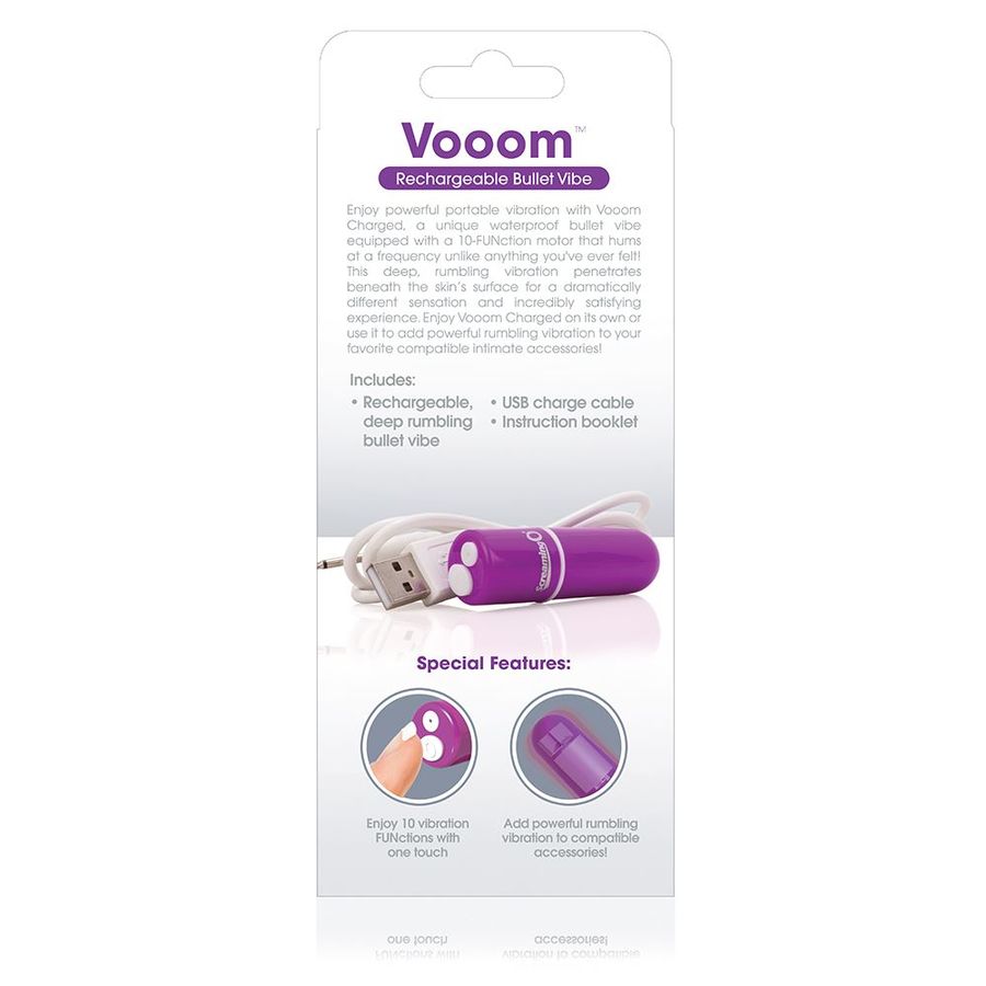 Screaming O - Bala Vibradora Recargable Vooom Lila