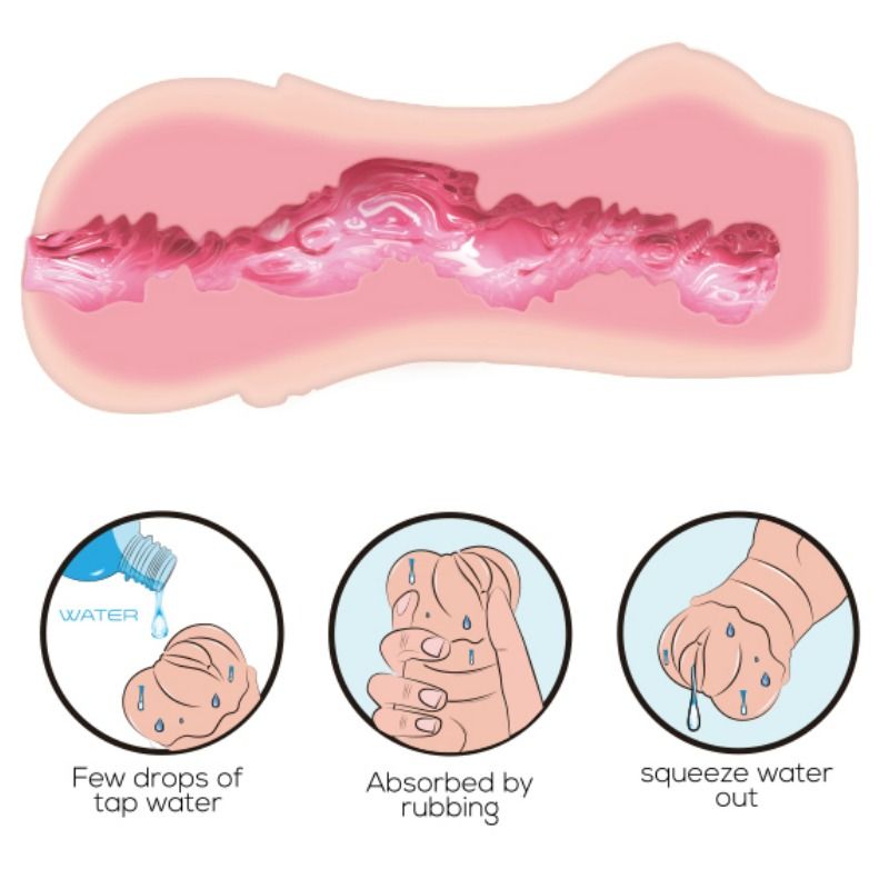 Crazy Bull - Masturbador Water Skin Vagina