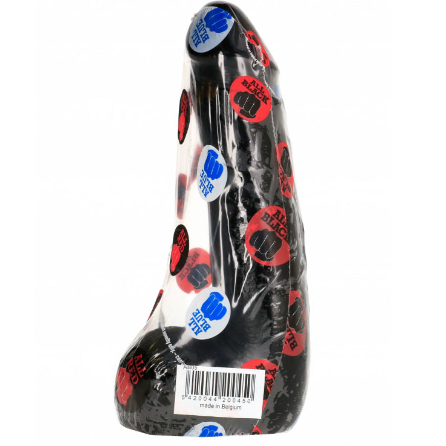 All Black - Dildo Realistico Negro Suave 20 Cm