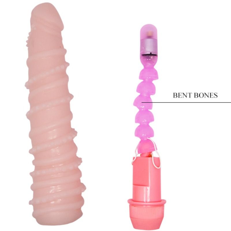 Flexi Vibe Sensual Vibrador Espiral 19.5 Cm