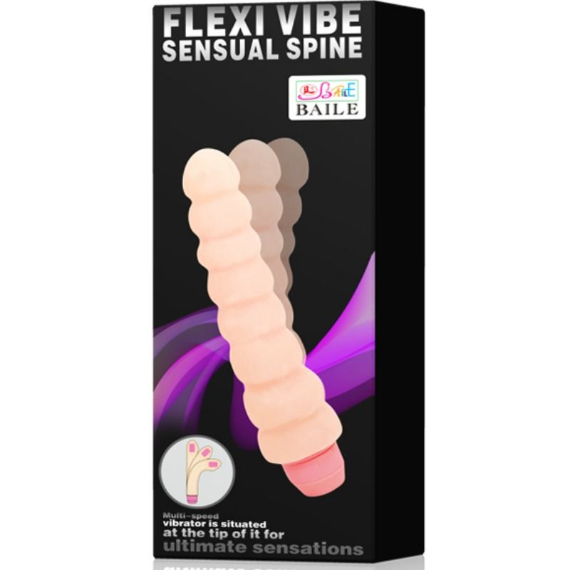 Vibrador Flexi Vibe Sensual Spine  Flexible 19 Cm