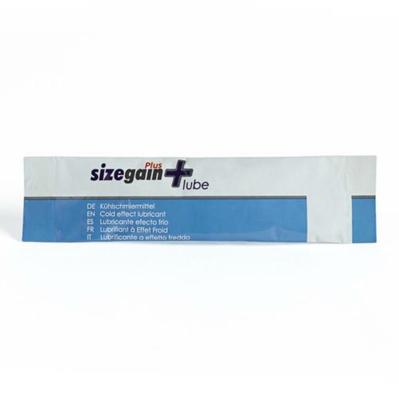 Lubricante Efecto Frio Sizegain Lube 10 Monodosis 5 Ml