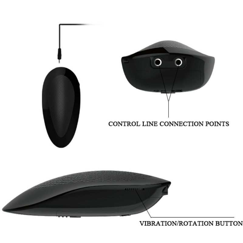 Baile - Vibrador Realistico Oliver Con Funcion Rotacion