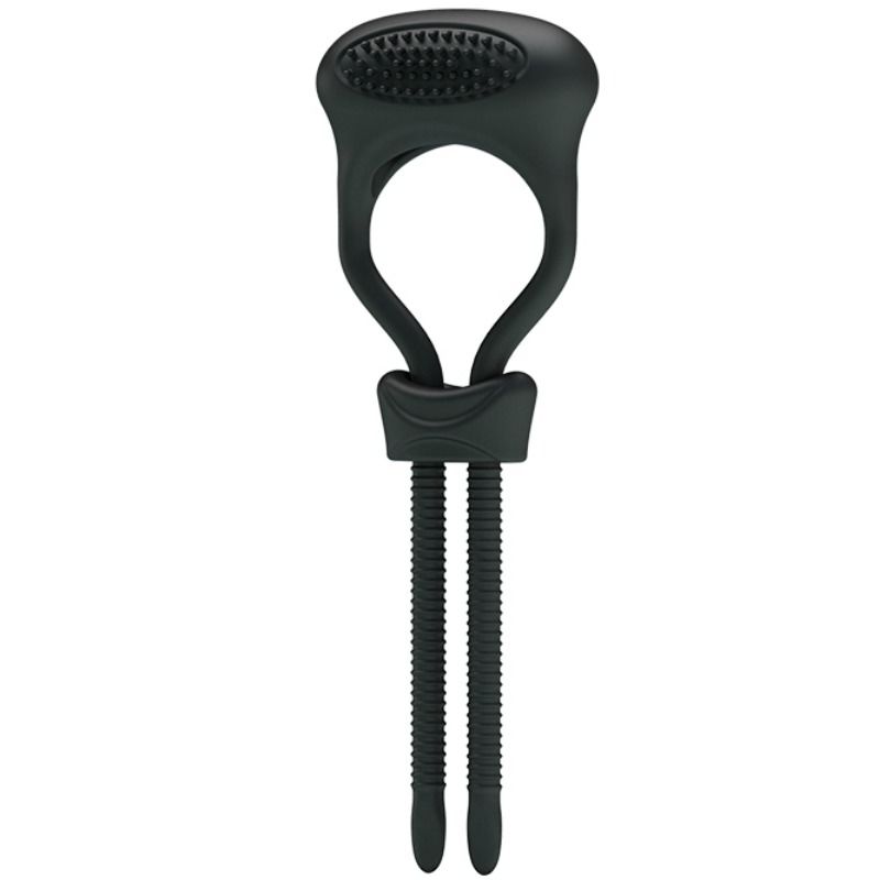 Pretty Love Anillo Vibrador Curitis Color Negro