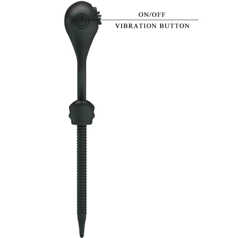Pretty Love Anillo Vibrador Curitis Color Negro