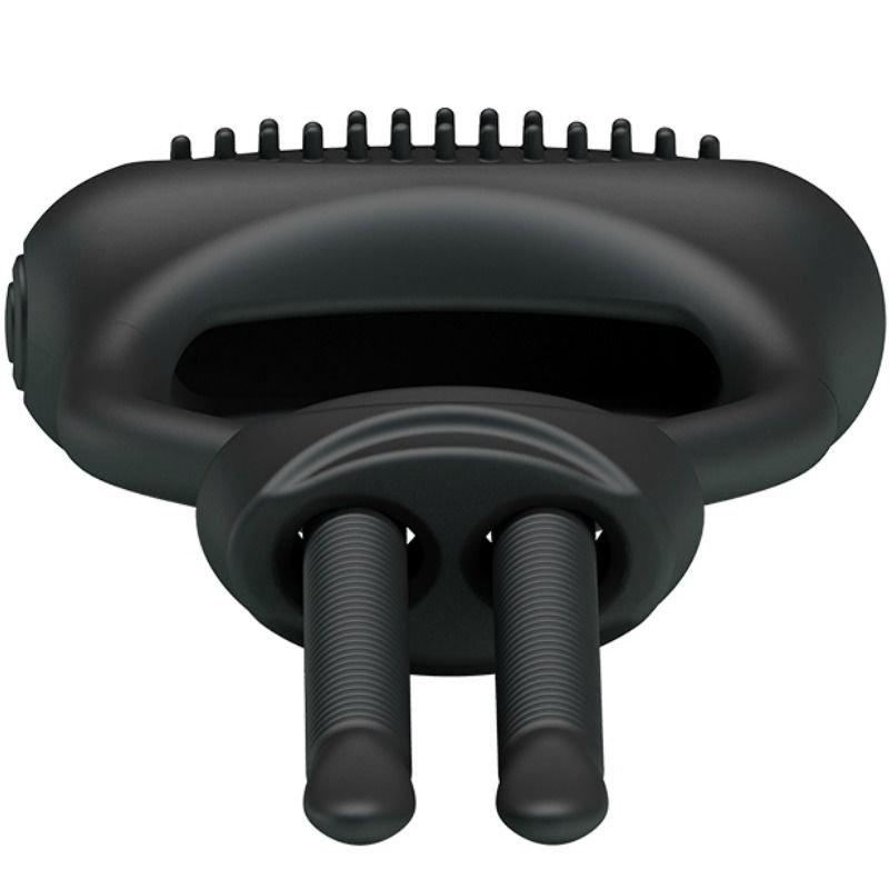 Pretty Love Anillo Vibrador Curitis Color Negro