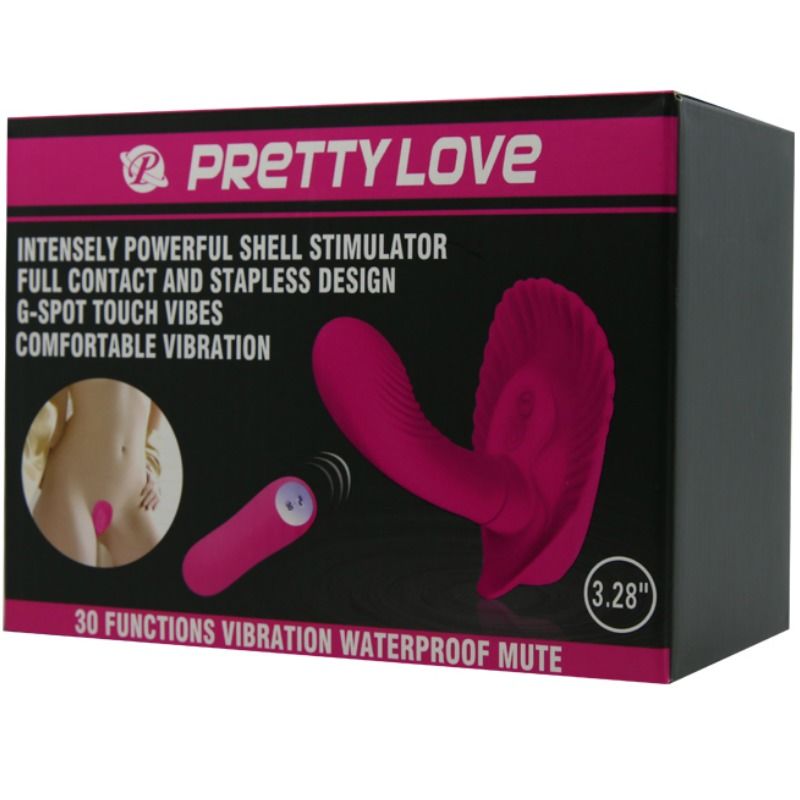 Pretty Love - Concha Estimuladora Control Remoto