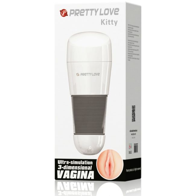 Pretty Love - Kitty Masturbador Blanco Vagina