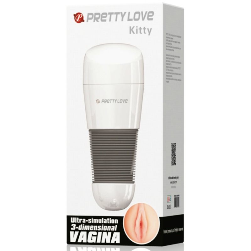 Pretty Love - Kitty Masturbador Blanco Vagina 2