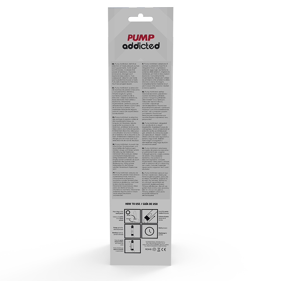Pump Addicted - Bomba Erección Rx11 Automatica