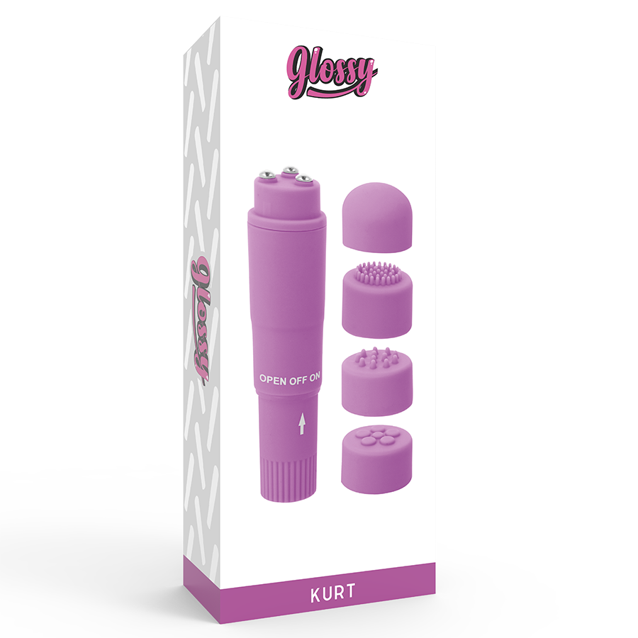 Glossy - Pocket  Kurt Masajeador Lila