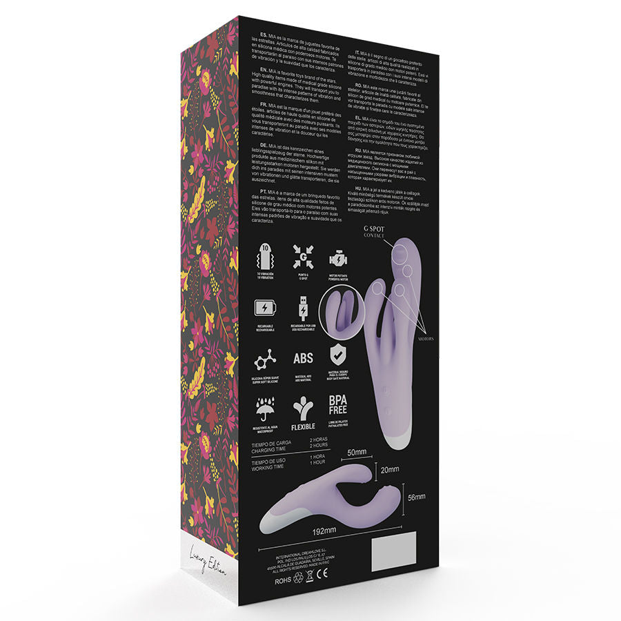 Mia - Guell Vibrador Orgasmico 3 Motores