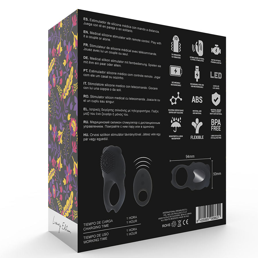 Mia  - Colosseo Anillo Control Remoto Negro