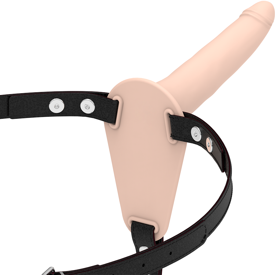 Fetish Submissive Harness -  Silicona Flesh 15 Cm
