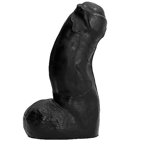 All Black  Realistic Dong Negro 17 Cm
