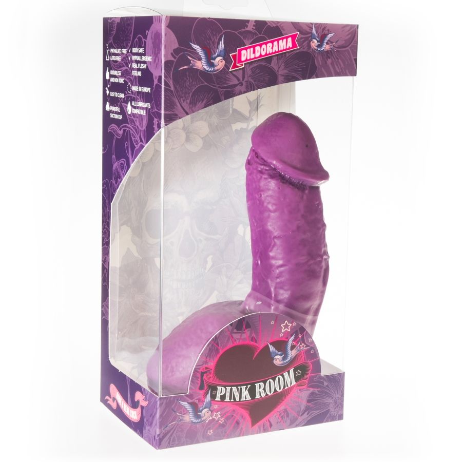 Dildo Realistico Pink Room  Elian  Lila 17.5 Cm