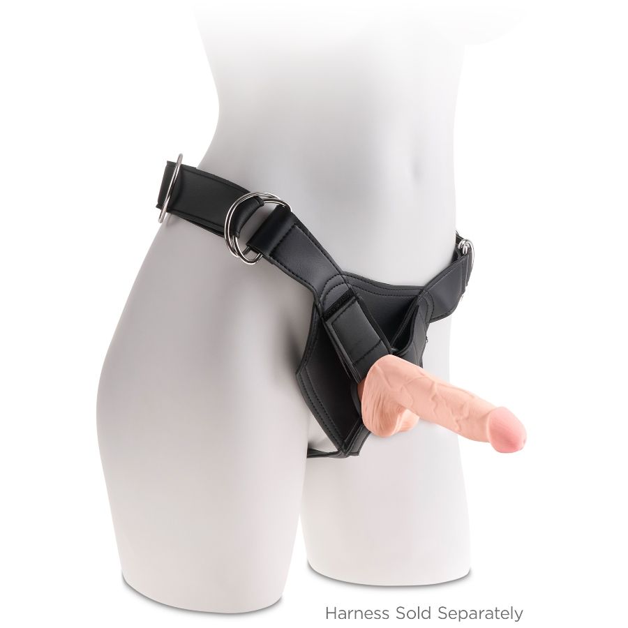 King Cock - Dildo Triple Densidad 19 Cm