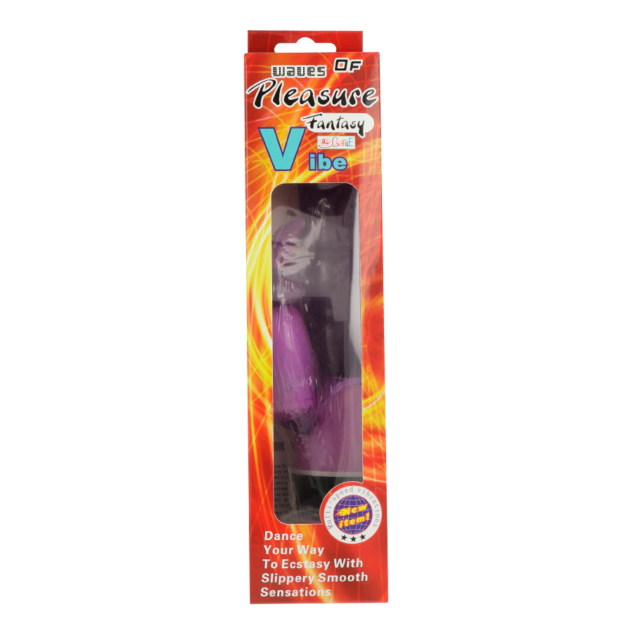 Baile - Waves Of Pleasure Fantasy Vibrador Con Rabbit Lila 23 Cm