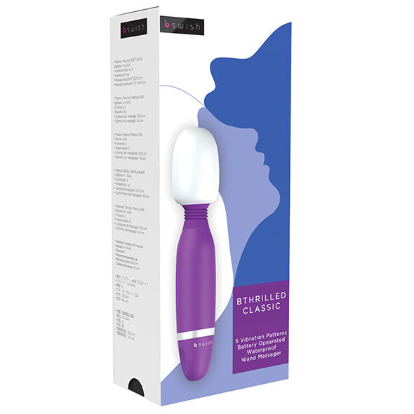 B Swish - Masajeador Bthrilled Classic Lila