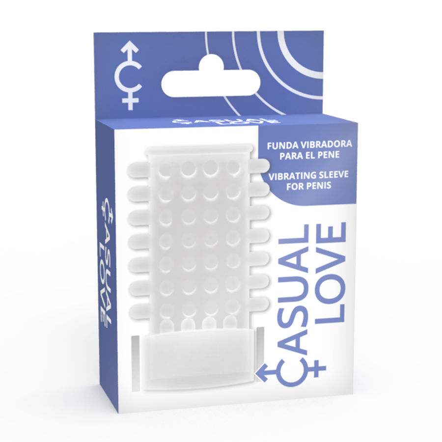 Casual Love - Ring Funda Pene Vibrador Transparente
