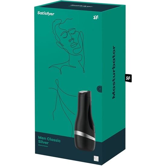 Satisfyer - Masturbador Men Classic Plata