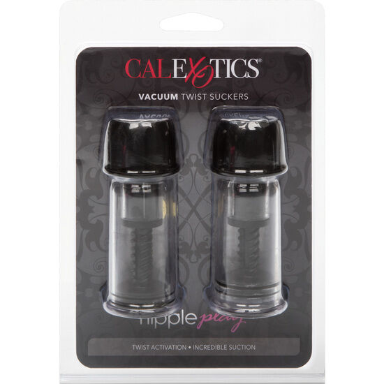 Calex Vaccum Twist Succionadores Pezones Negro
